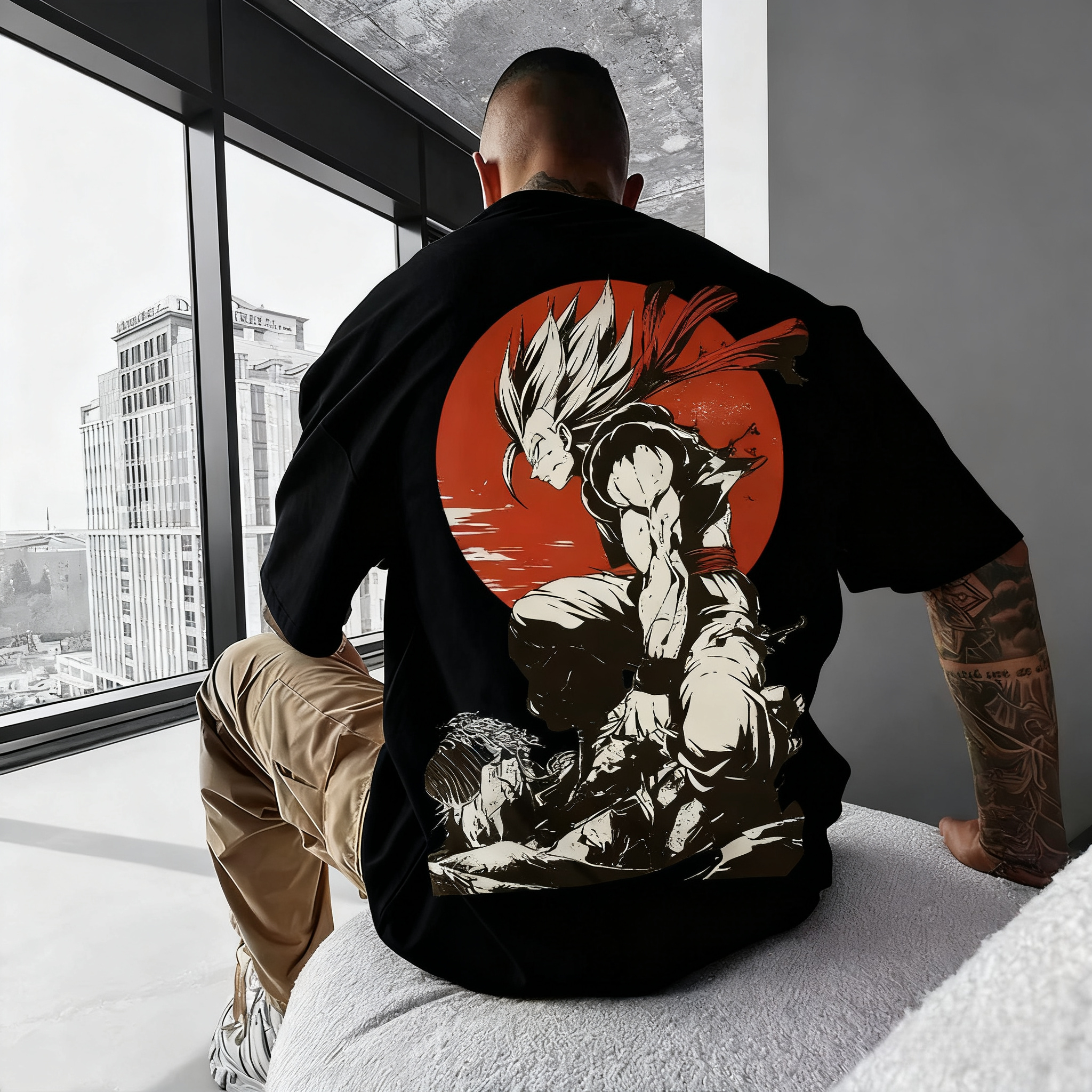 Summer Clothing Trends 2025 - Dragon Ball Anime Gohan Color Printed