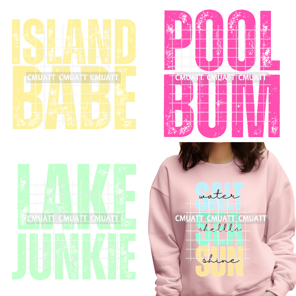 Summer Clothing Vibes - Trendy Summer Vibes Lake Beach Chasing
