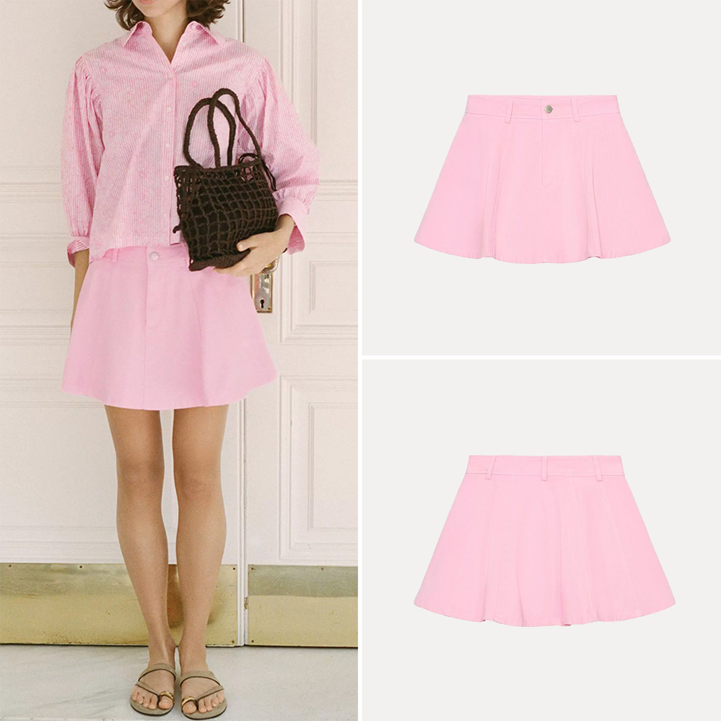 Summer Line Clothing Brand - Women's Casual High Waist A-Line Short