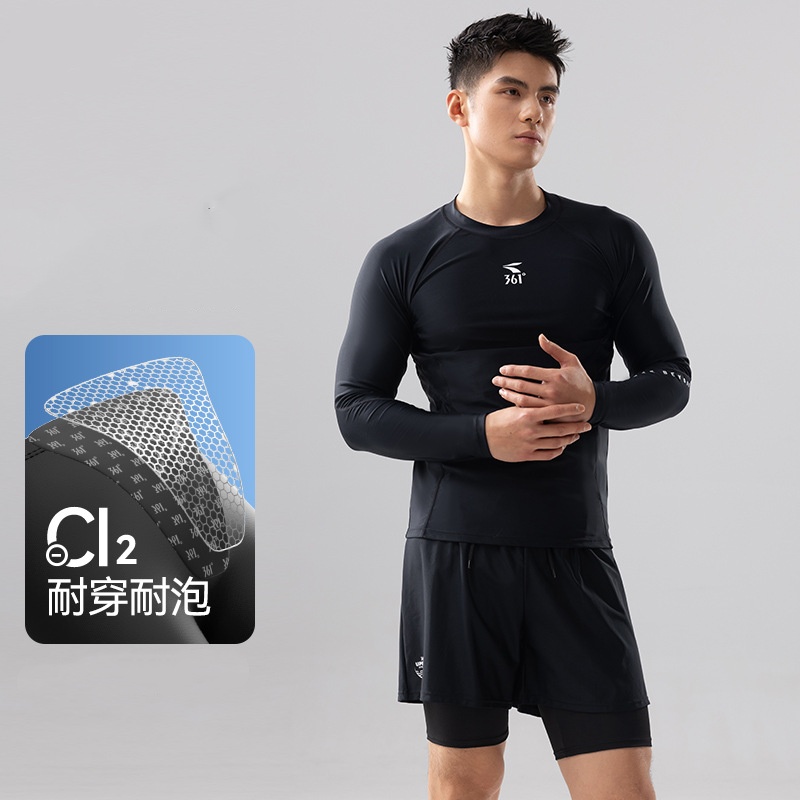 Rash Guard Long Sleeve - 361Men Professional Long Sleeve WaterProof Surfing