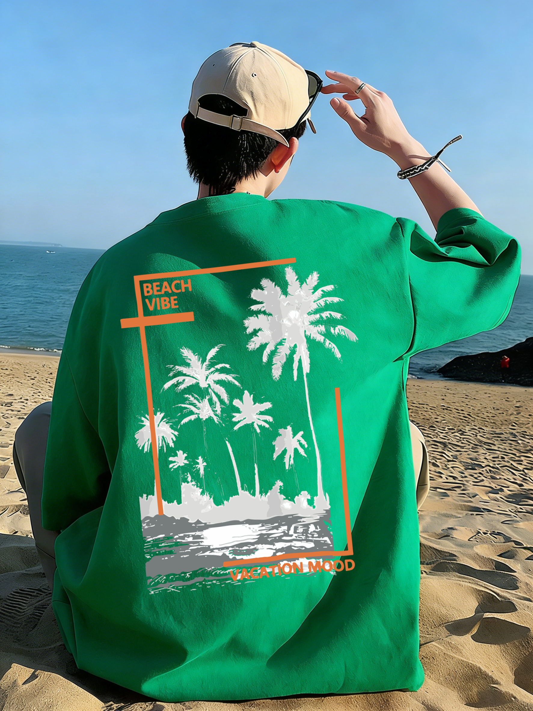 Summer Clothing Vibes - Beach Vacation Vibe Design T Shirt