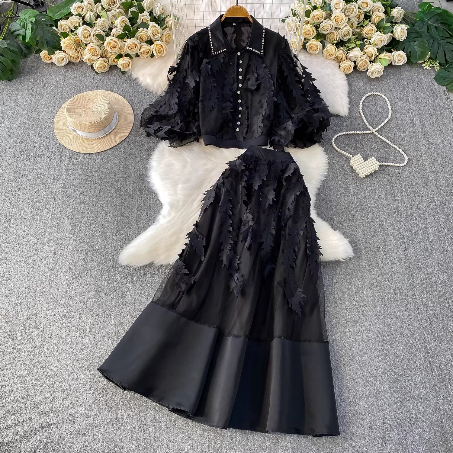 Summer Clothing For 70 Year Old Woman - 2026 Runway 2 Pieces Suit Women's