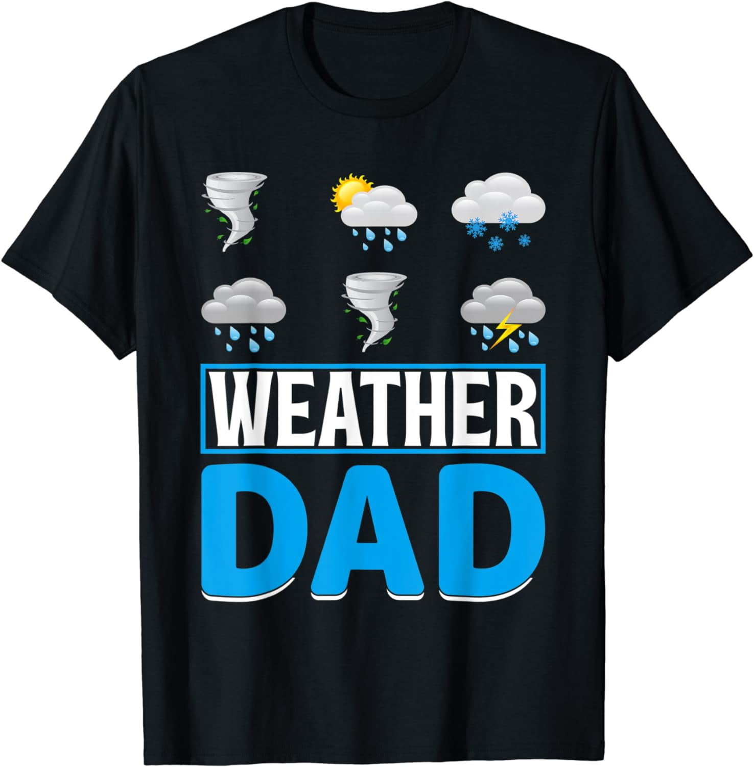 Summer Clothing Quotes - Men Funny Weather Dad Graphic T-Shirt