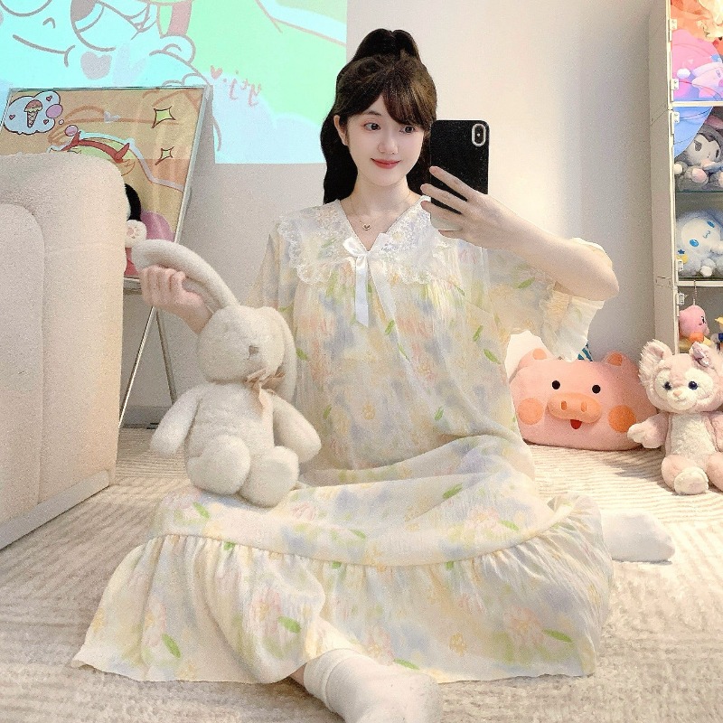 Summer Clothing Sale - Plus Size Women's Cloud Cotton Nightgown