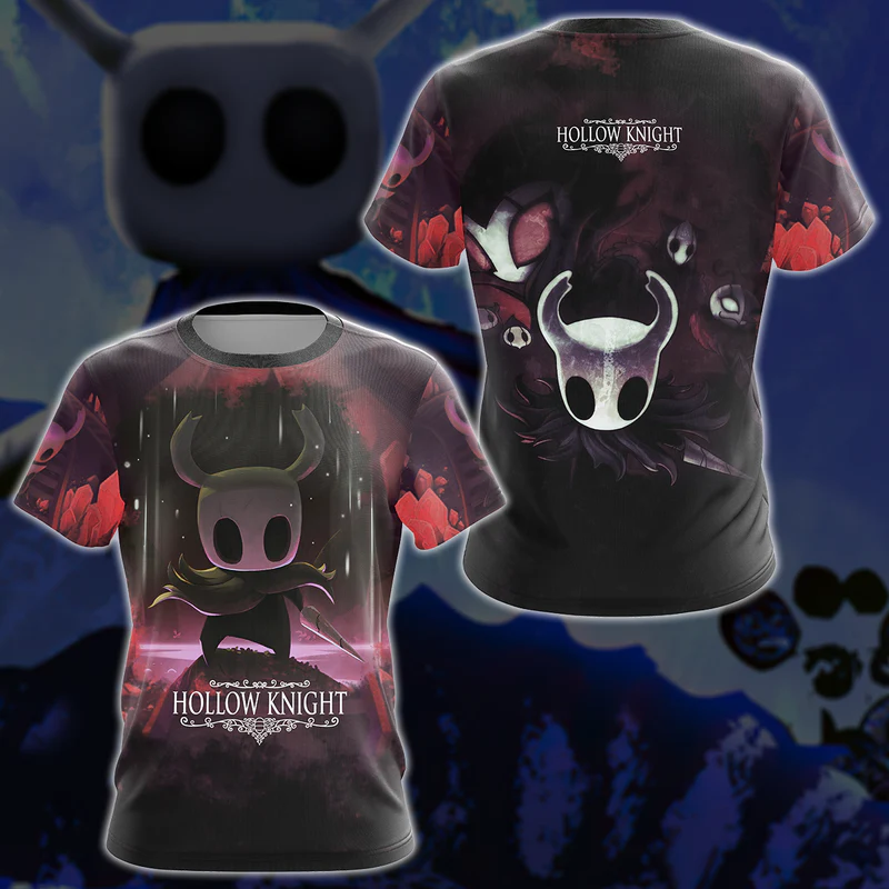 Hollow Knight Game 3D Print T- – Summer Knights Clothing recenzja i cena