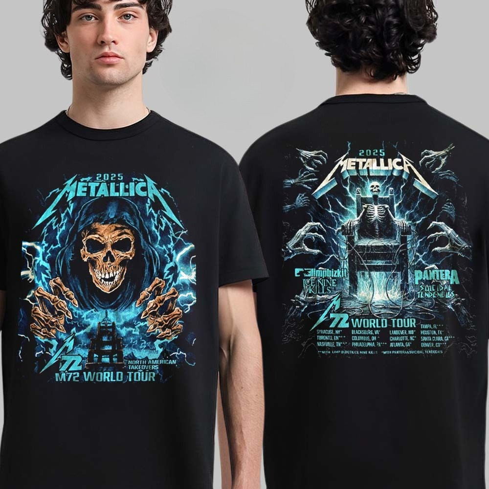 Metallica M72 World Tour Retur – Summer Clothing Europe recenzja i cena