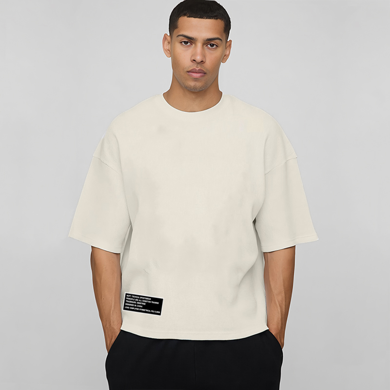 Oversized Boxy Fit Dropped Sho – Summer Clothing Drop recenzja i cena