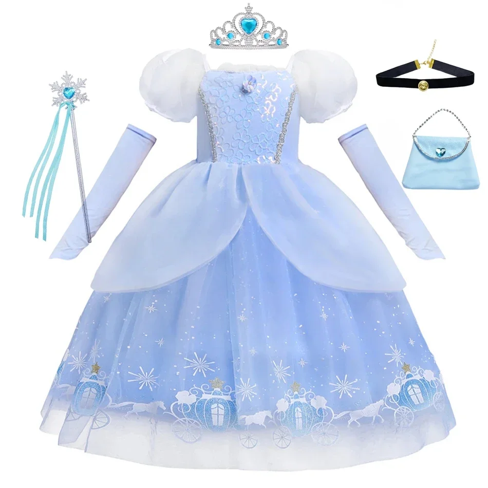 Cinderella Princess Cosplay Dr – Summer Clothing Gifts recenzja i cena