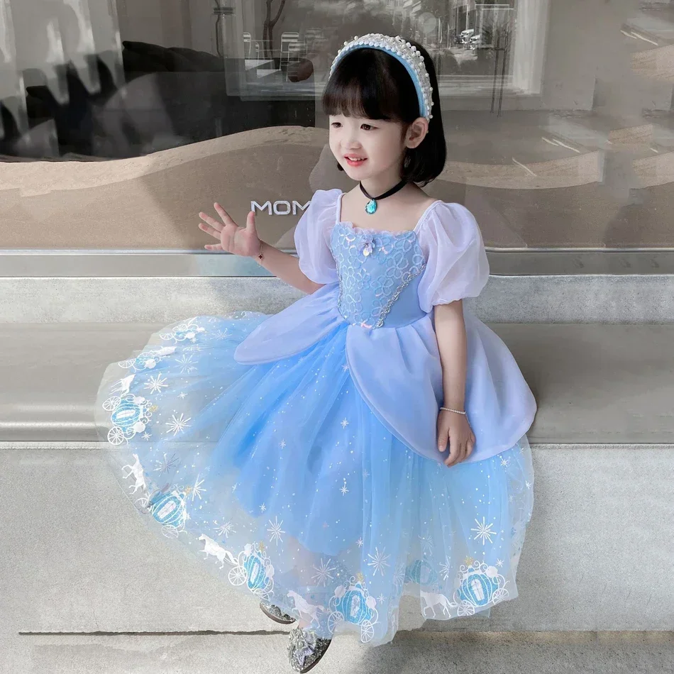 Cinderella Princess Cosplay Dr – Summer Clothing Gifts recenzja i cena
