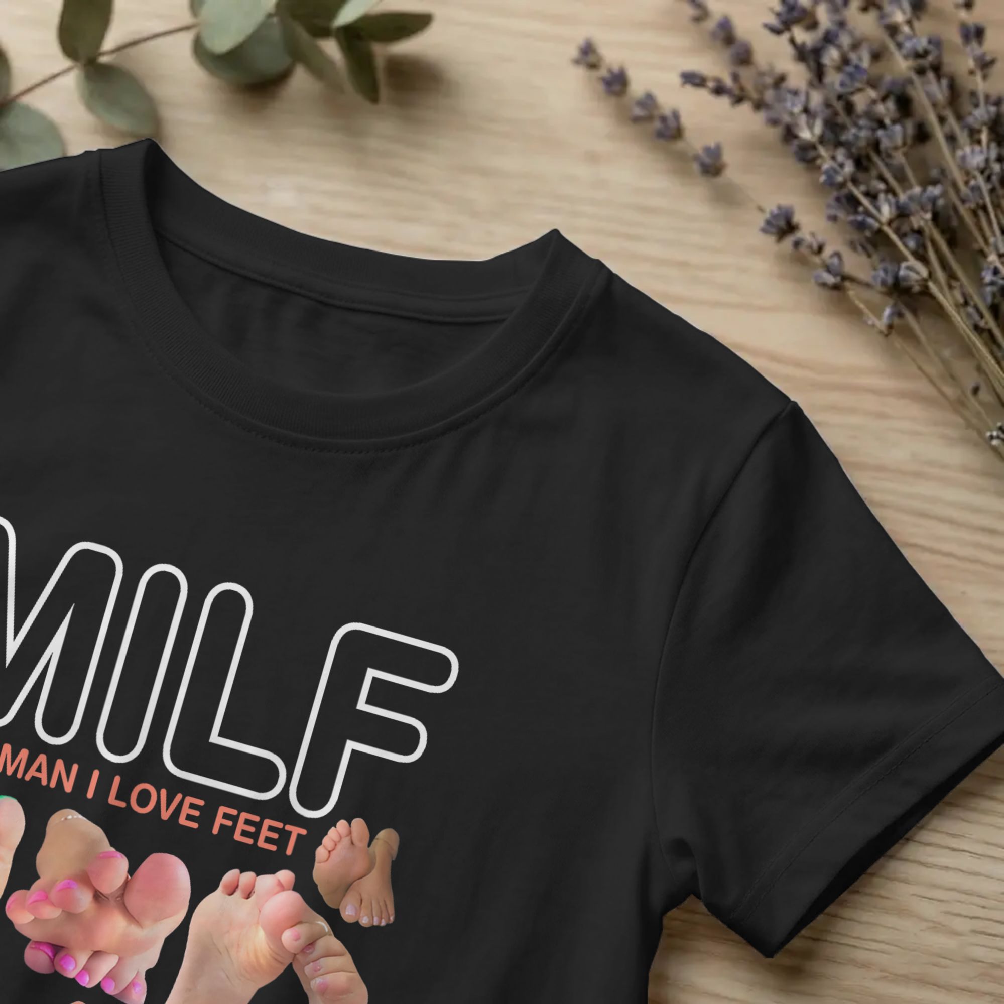 Fashion MILF Man I Love Feet F – Summer Clothing Quotes recenzja i cena