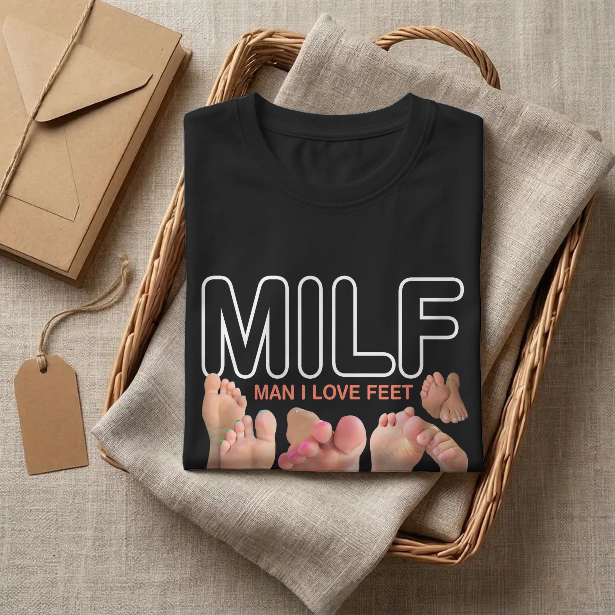 Fashion MILF Man I Love Feet F – Summer Clothing Quotes recenzja i cena