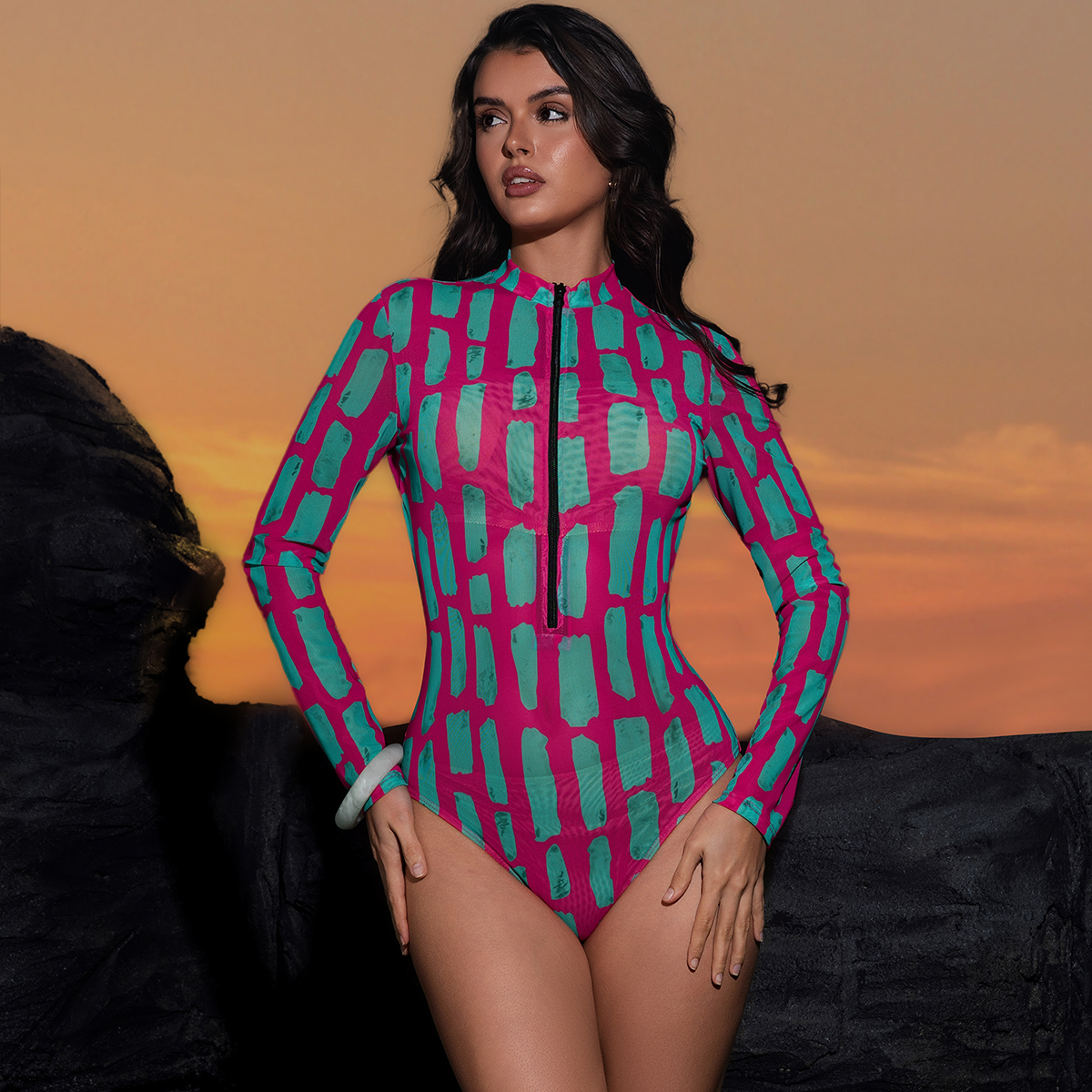 Sexy Mesh Swimsuit 2026 Tren F – Swim Cover Up Mesh recenzja i cena