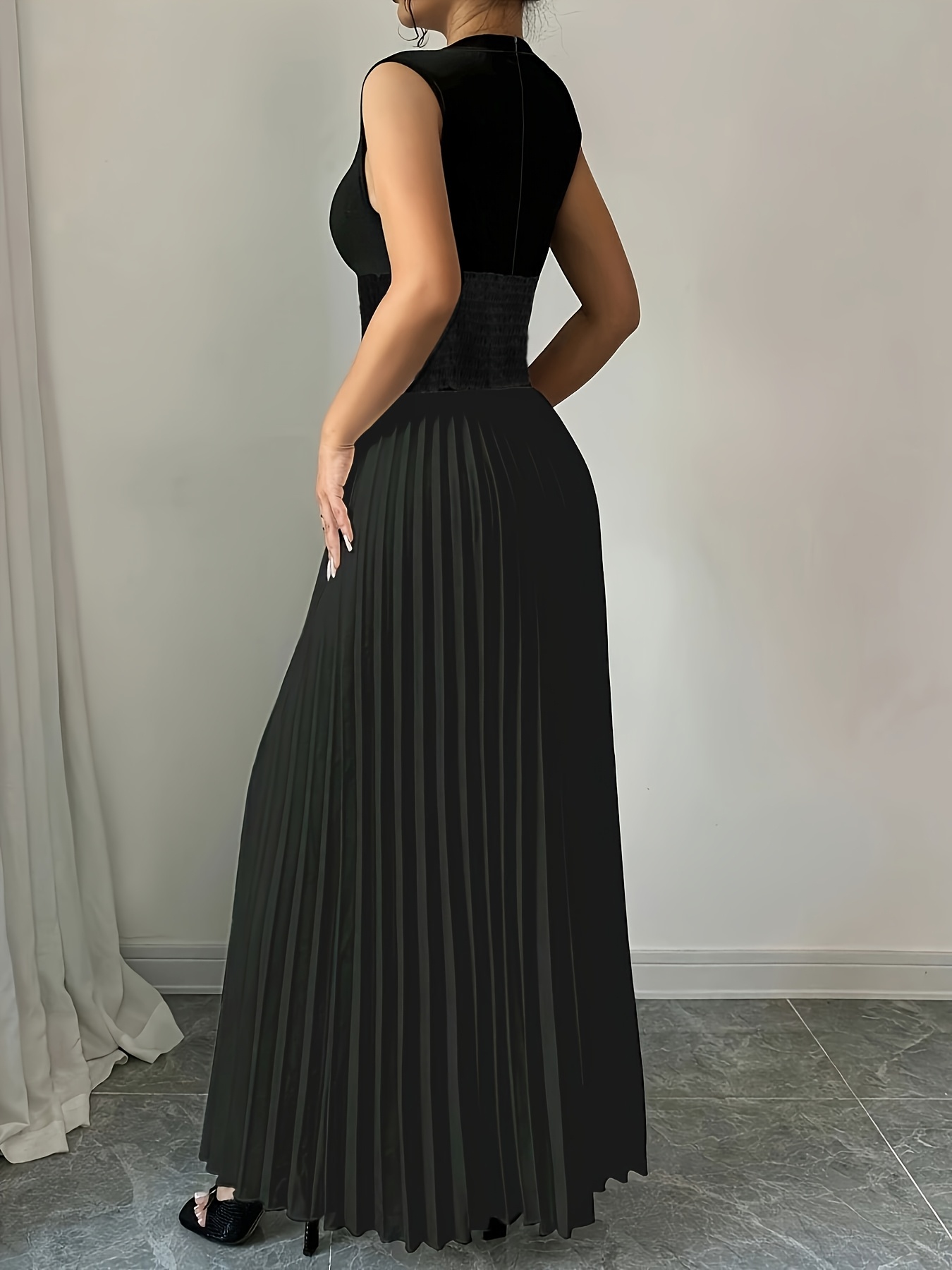 Black Women's Oversized Woven  – Summer Clothing For 70 Year Old Woman recenzja i cena