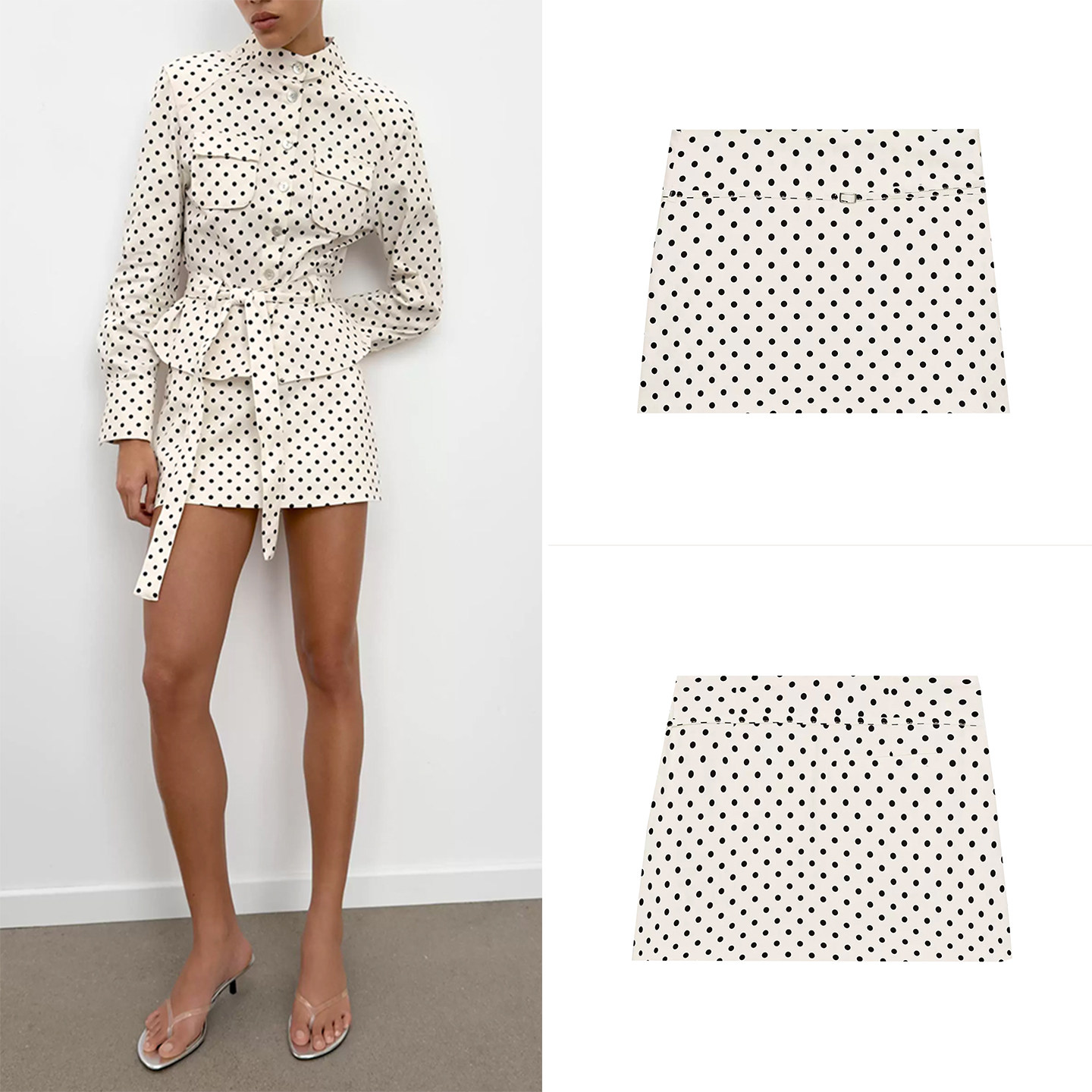 Fashionable A-Line Skirt with  – Summer Line Clothing Brand recenzja i cena