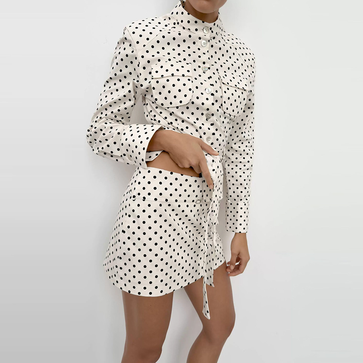 Fashionable A-Line Skirt with  – Summer Line Clothing Brand recenzja i cena