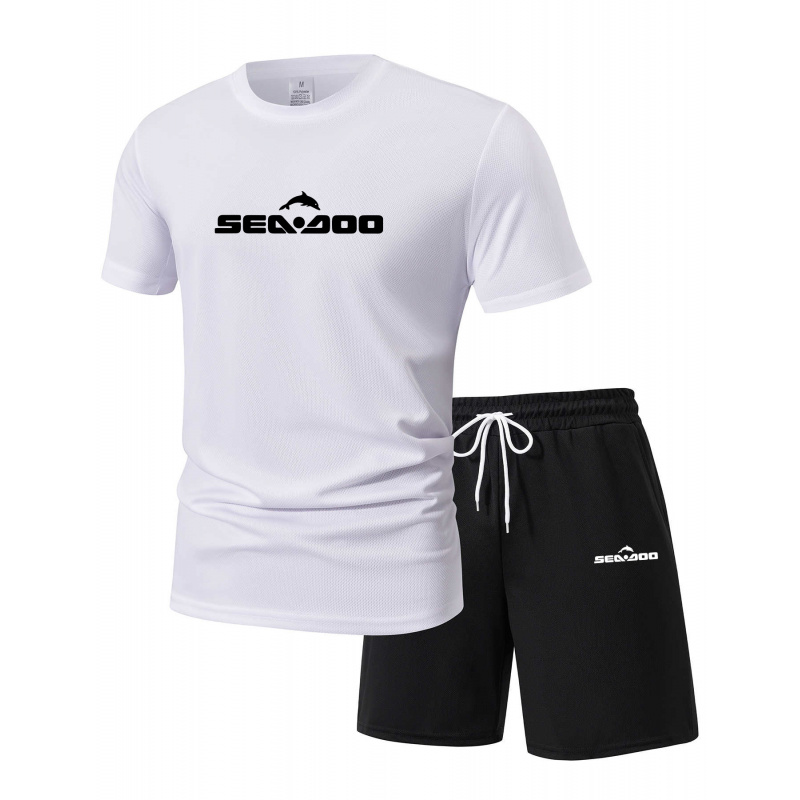 Sea Doo Seadoo Moto Printed Me – Summer Clothing Sets Men recenzja i cena