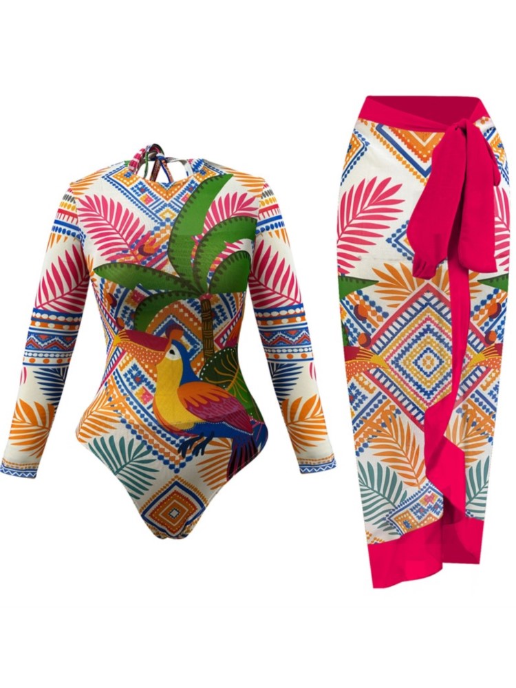 2 Piece Sets Mesh Swimwear And – Swim Cover Up Mesh recenzja i cena