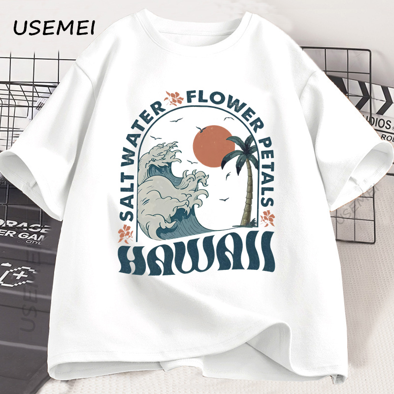 Hawaii Beach T-Shirt Ocean Bea – Summer Clothing Vibes recenzja i cena