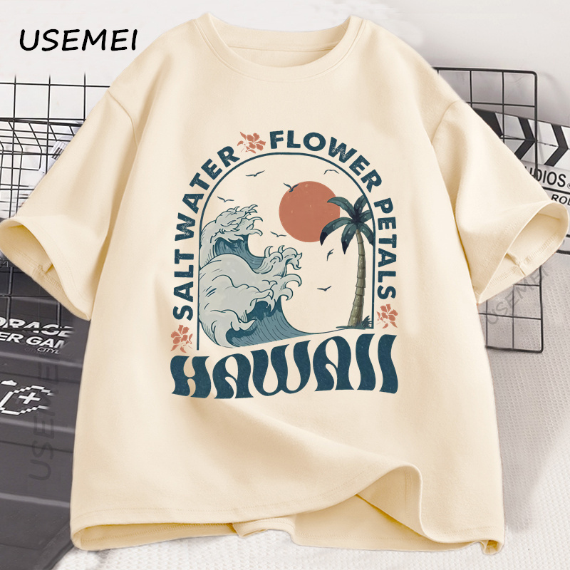 Hawaii Beach T-Shirt Ocean Bea – Summer Clothing Vibes recenzja i cena