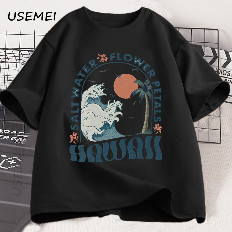 Hawaii Beach T-Shirt Ocean Bea – Summer Clothing Vibes recenzja i cena