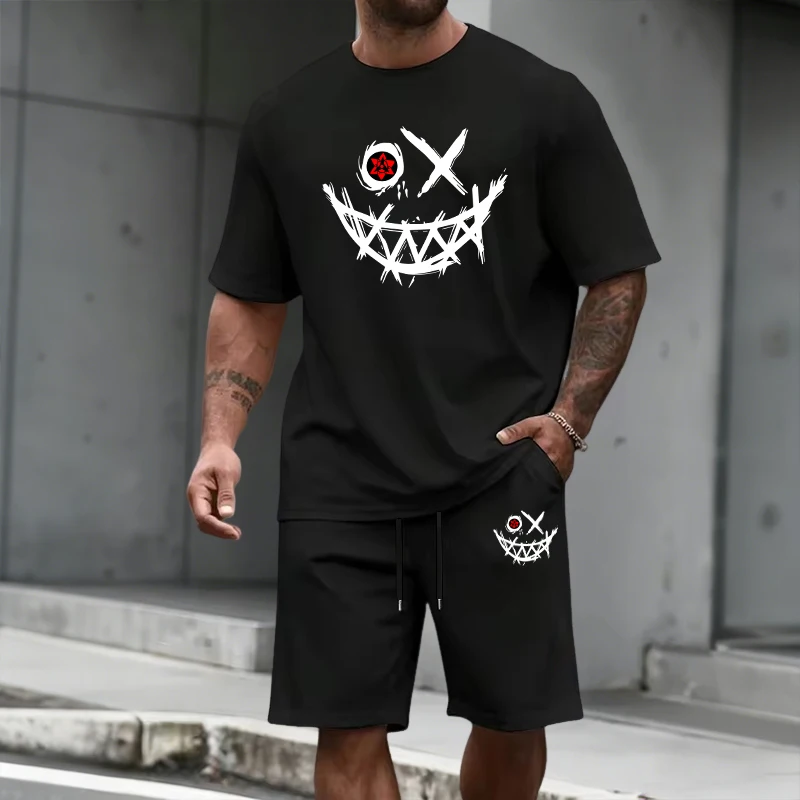 2026 Summer Men's Set T-shirt& – Summer Clothing Sets Men recenzja i cena