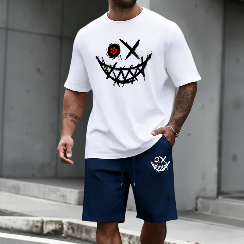 2026 Summer Men's Set T-shirt& – Summer Clothing Sets Men recenzja i cena
