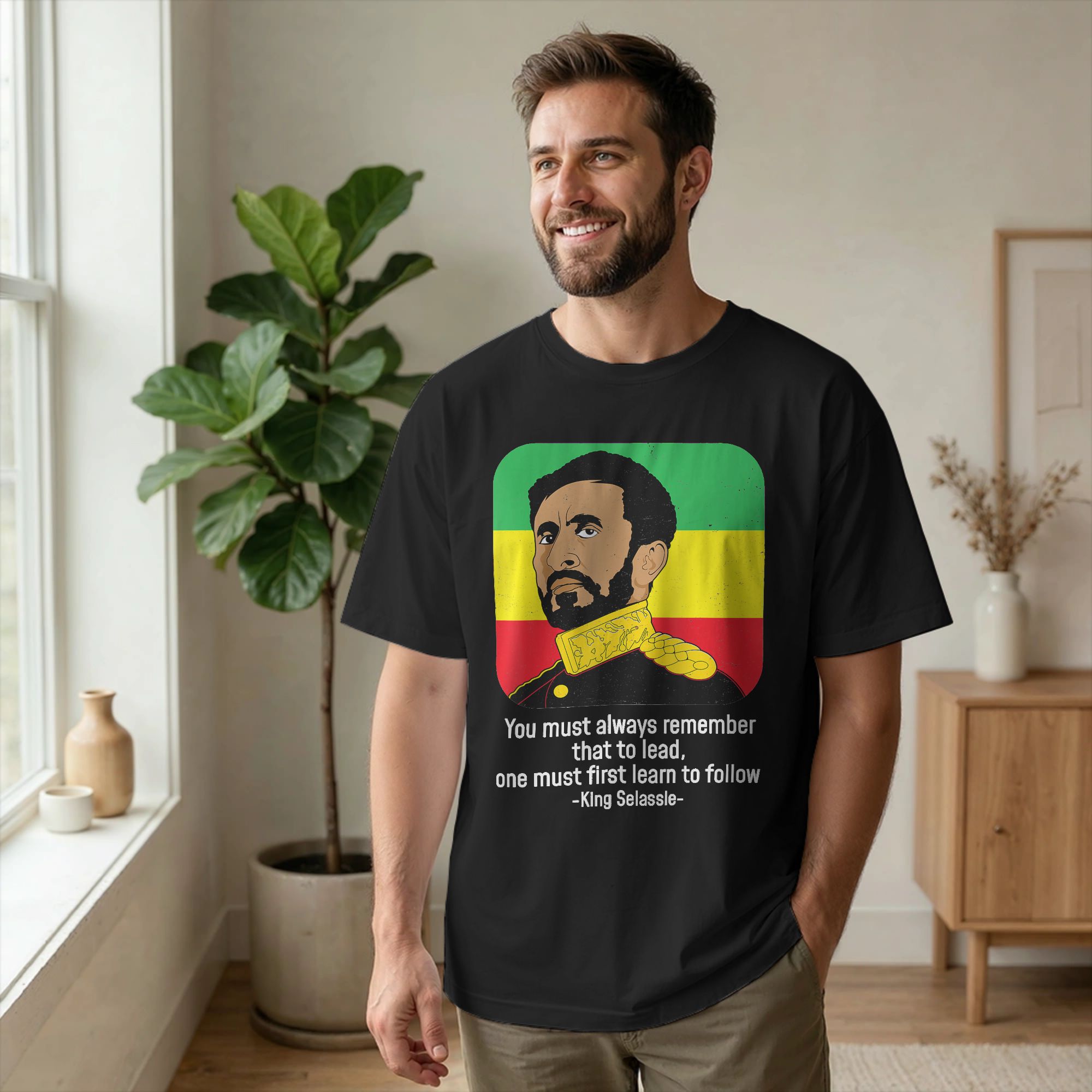 Famous Black Quote King Haile  – Summer Clothing Quotes recenzja i cena