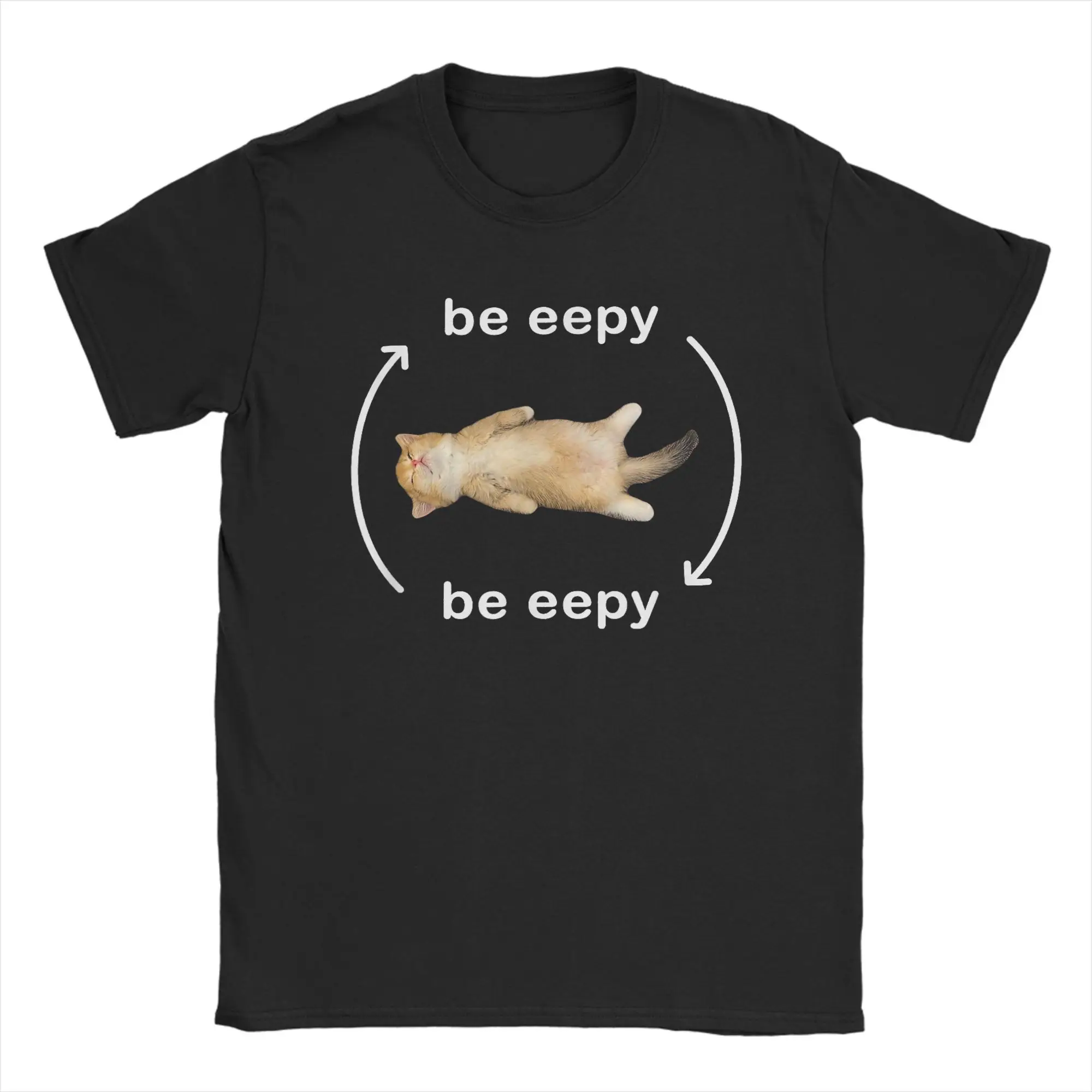 Womens Eepy Cat T Shirt Silly  – Summer Clothing Ideas For Women recenzja i cena