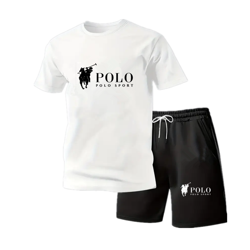 Men's mesh round neck sports s – Summer Clothing Sets Men recenzja i cena