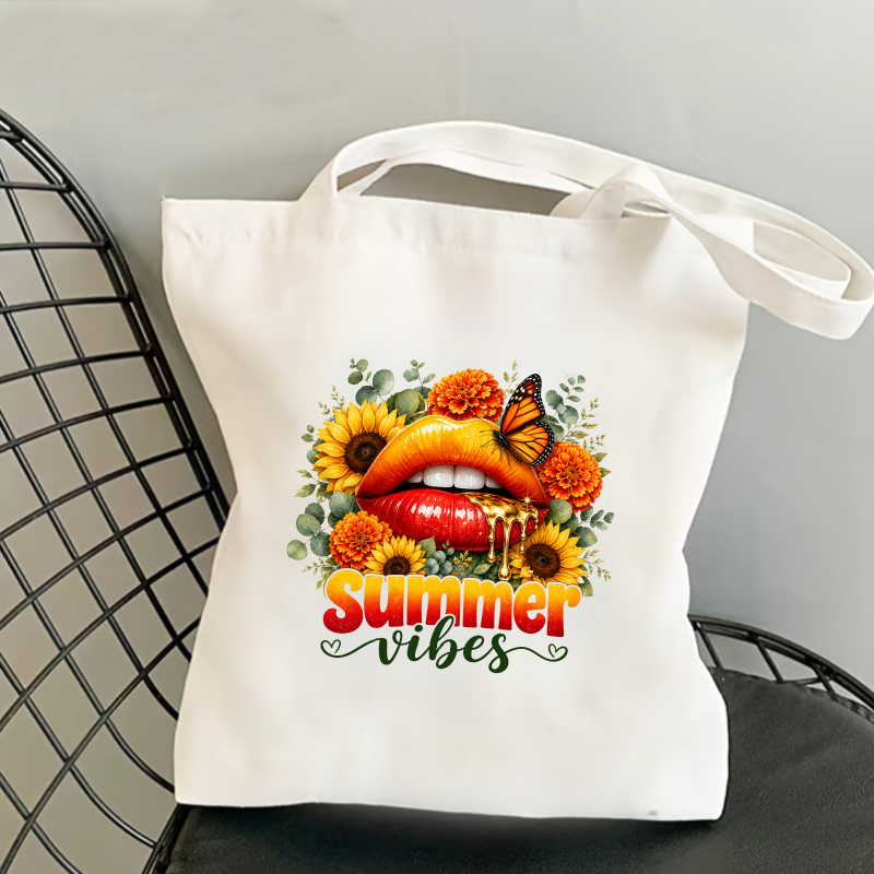 2PCS Colorful Lips Flowers But – Summer Clothing Vibes recenzja i cena