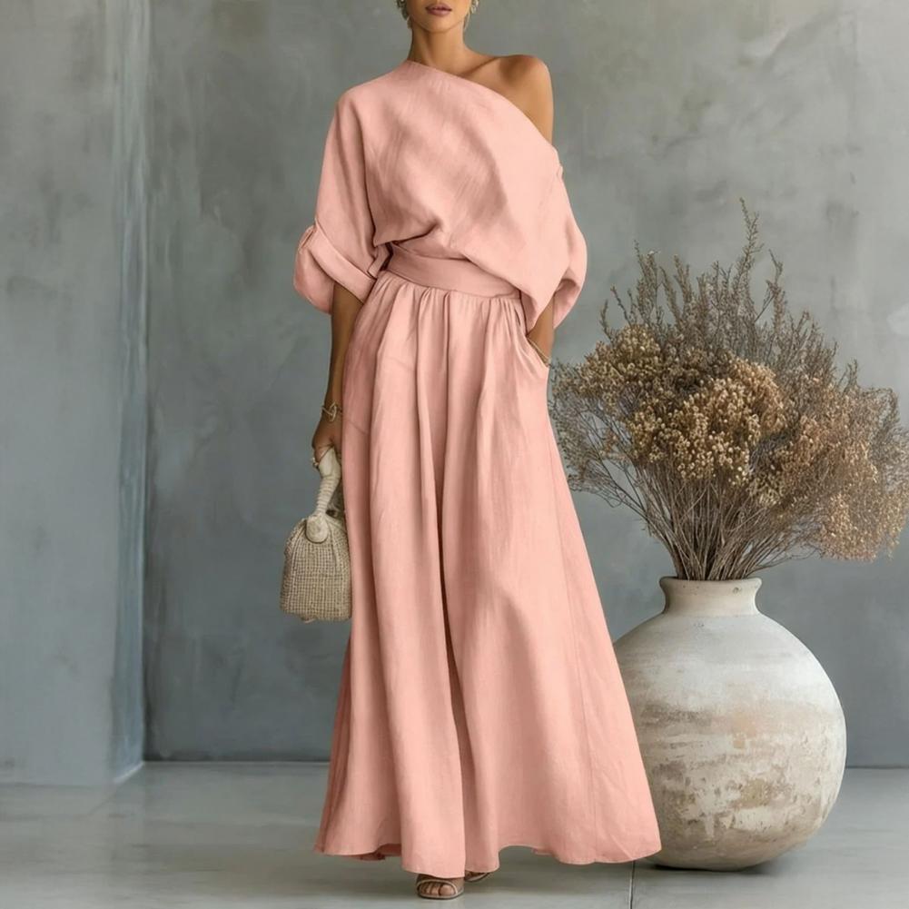 Women Blouse Pants Set Elegant – Summer Clothing Europe recenzja i cena