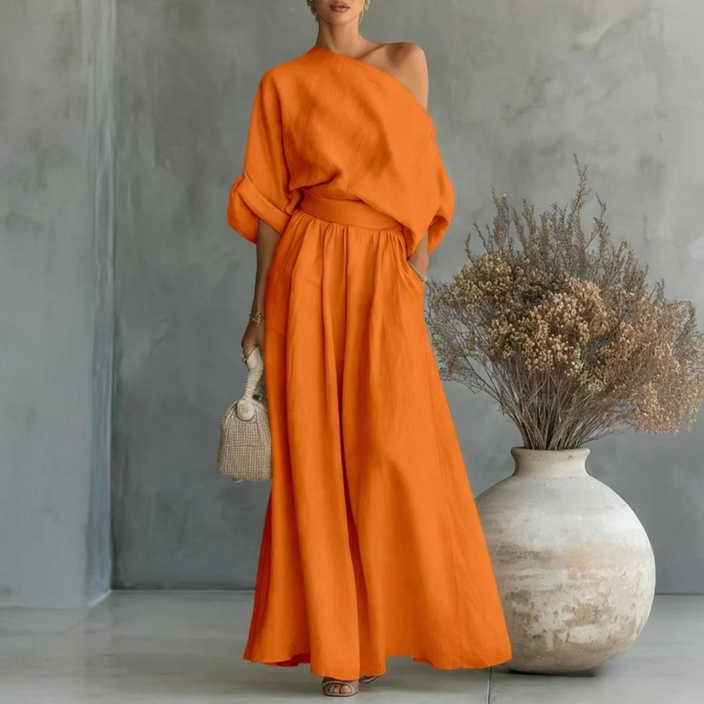 Women Blouse Pants Set Elegant – Summer Clothing Europe recenzja i cena
