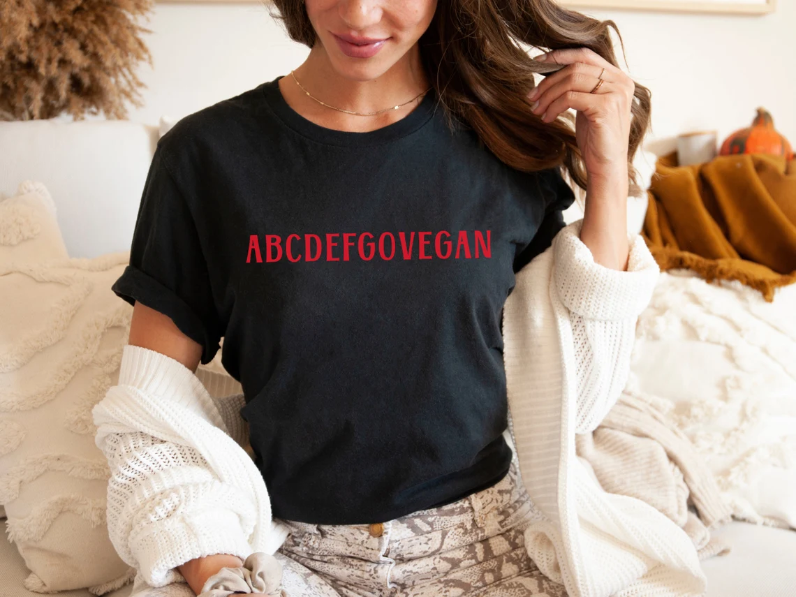 Skuggnas Go Vegan Funny Graphi – Summer Clothing Vibes recenzja i cena