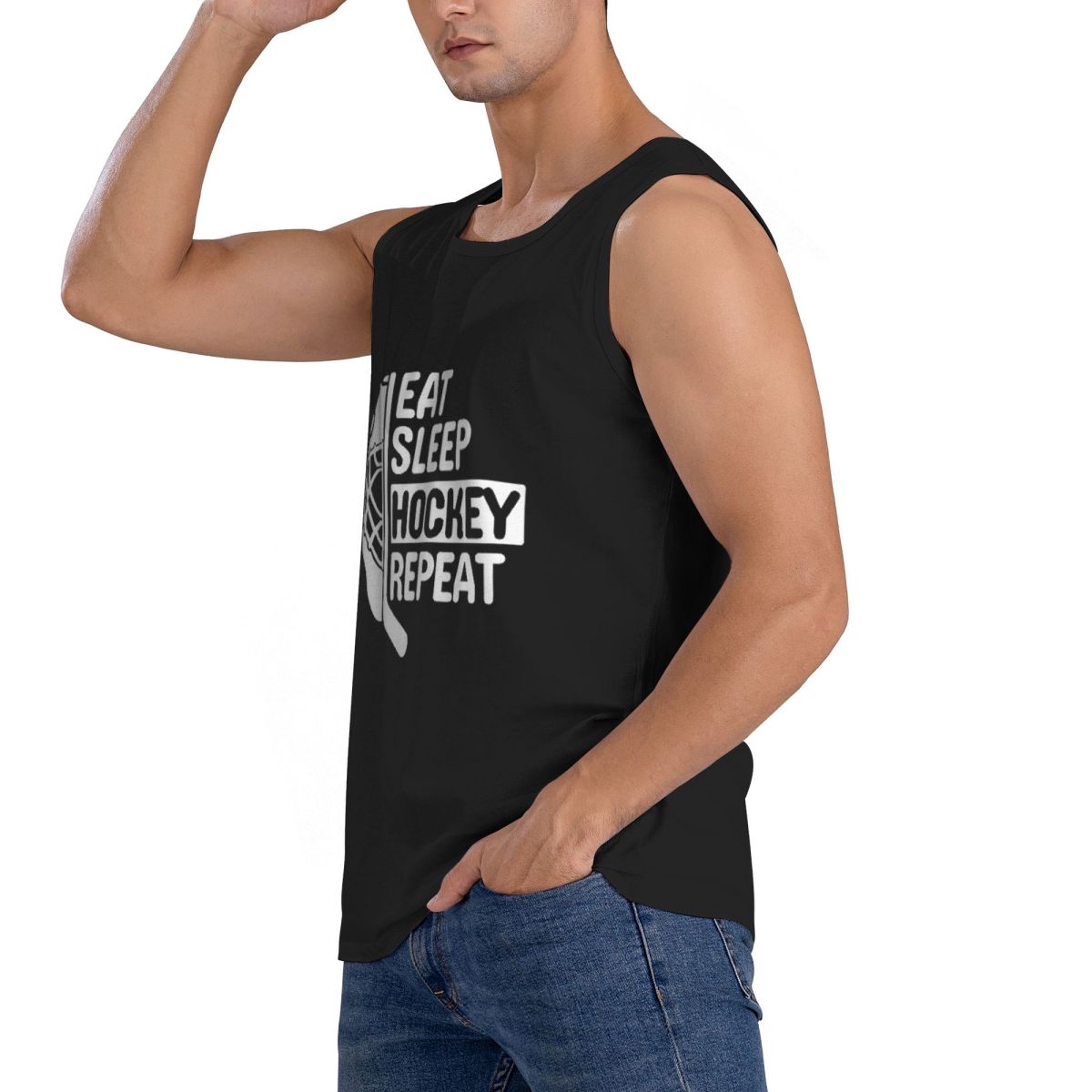 100% Cotton Funny Hockey Quote – Summer Clothing Quotes recenzja i cena