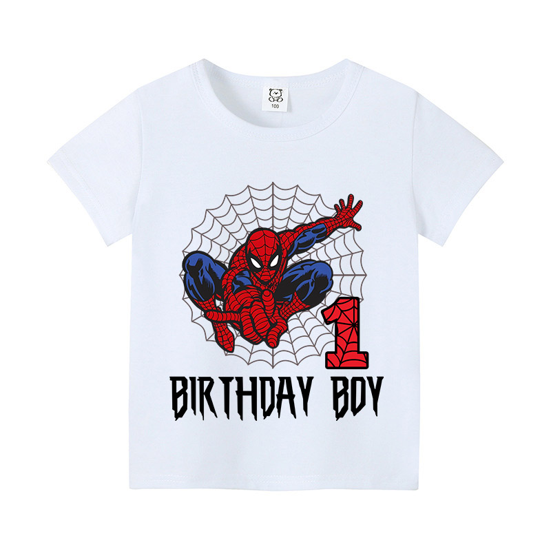 Marvels Spidermans Short Sleev – Summer Clothing Gifts recenzja i cena