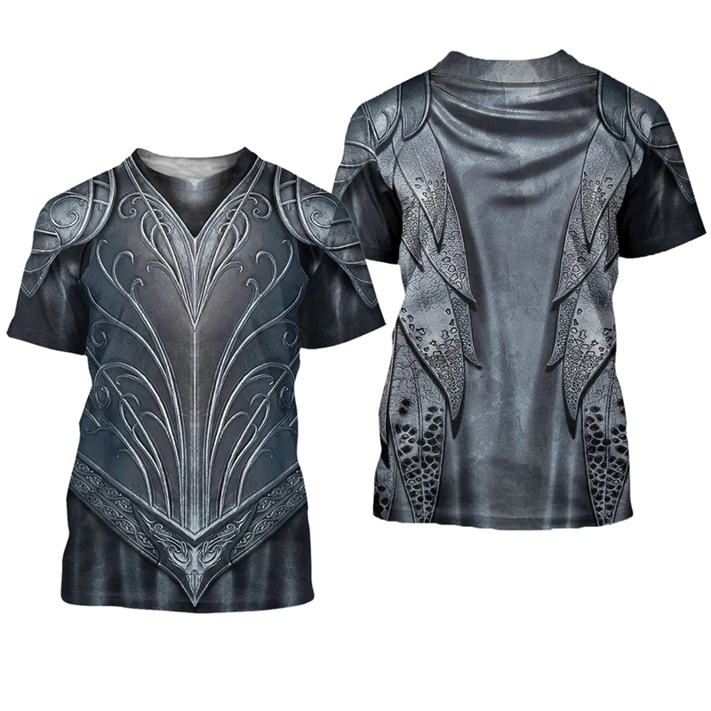 Knights Templar Graphic T-shir – Summer Knights Clothing recenzja i cena