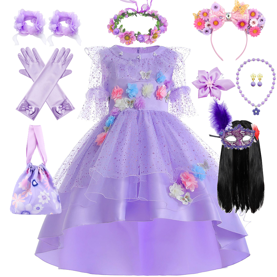 Encanto Cosplay Dress Isabella – Summer Clothing Gifts recenzja i cena