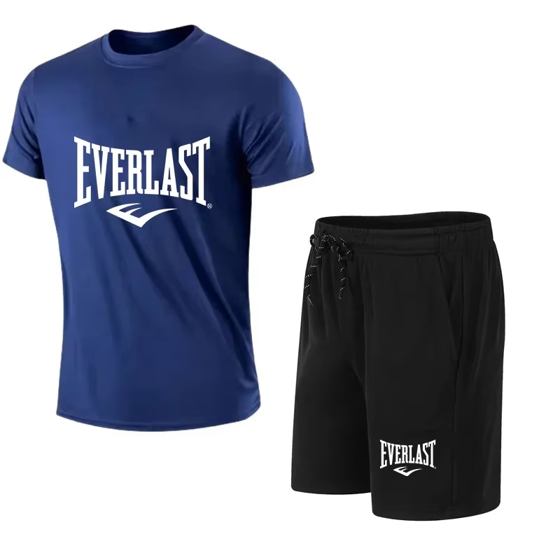 EVERLAST Men's T-shirt + Short – Summer Clothing Sets Men recenzja i cena