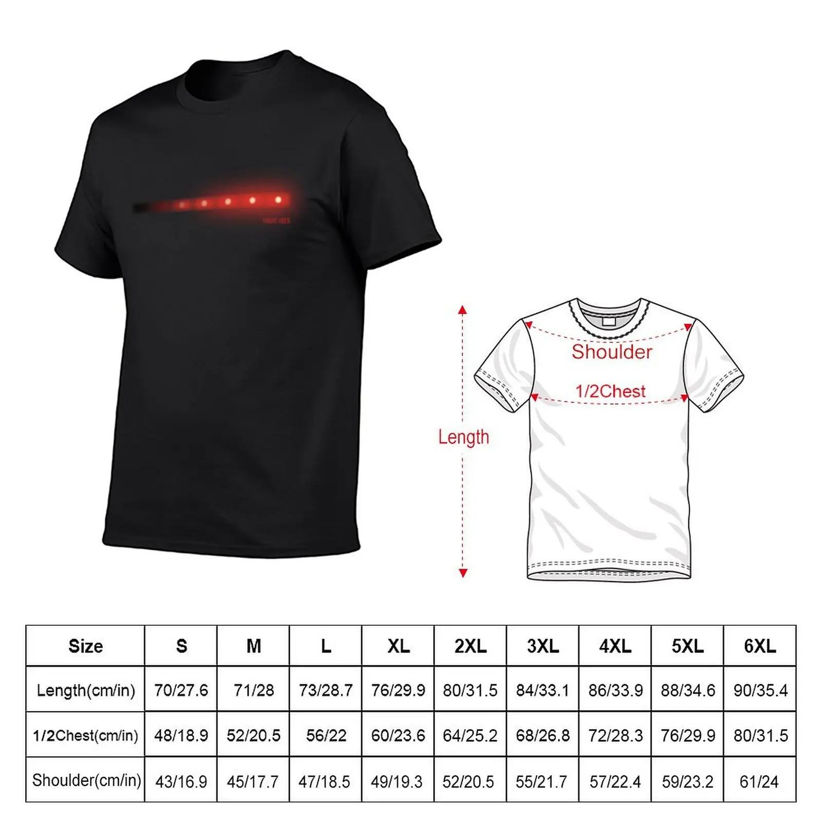 Knight rider T-Shirt tees cott – Summer Knights Clothing recenzja i cena