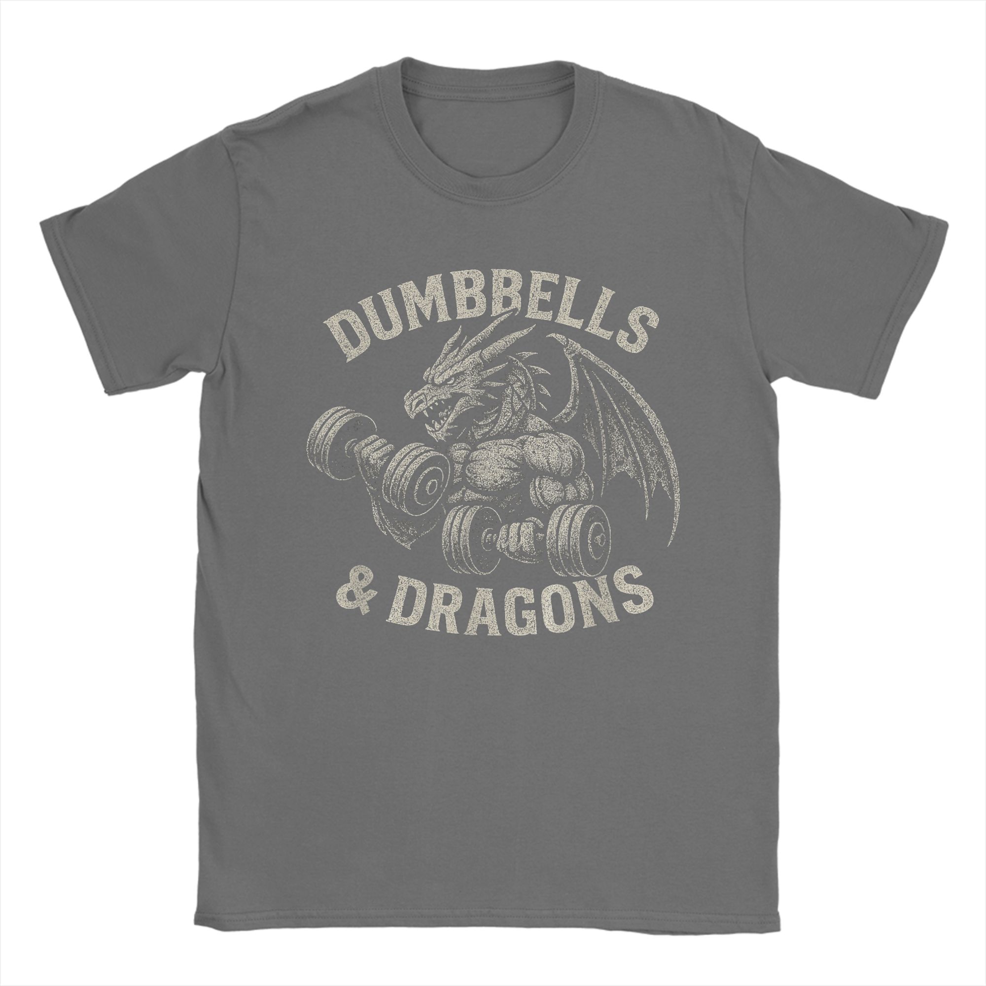 Dumbbells and Dragons Gym T-Sh – Summer Clothing Ideas For Women recenzja i cena
