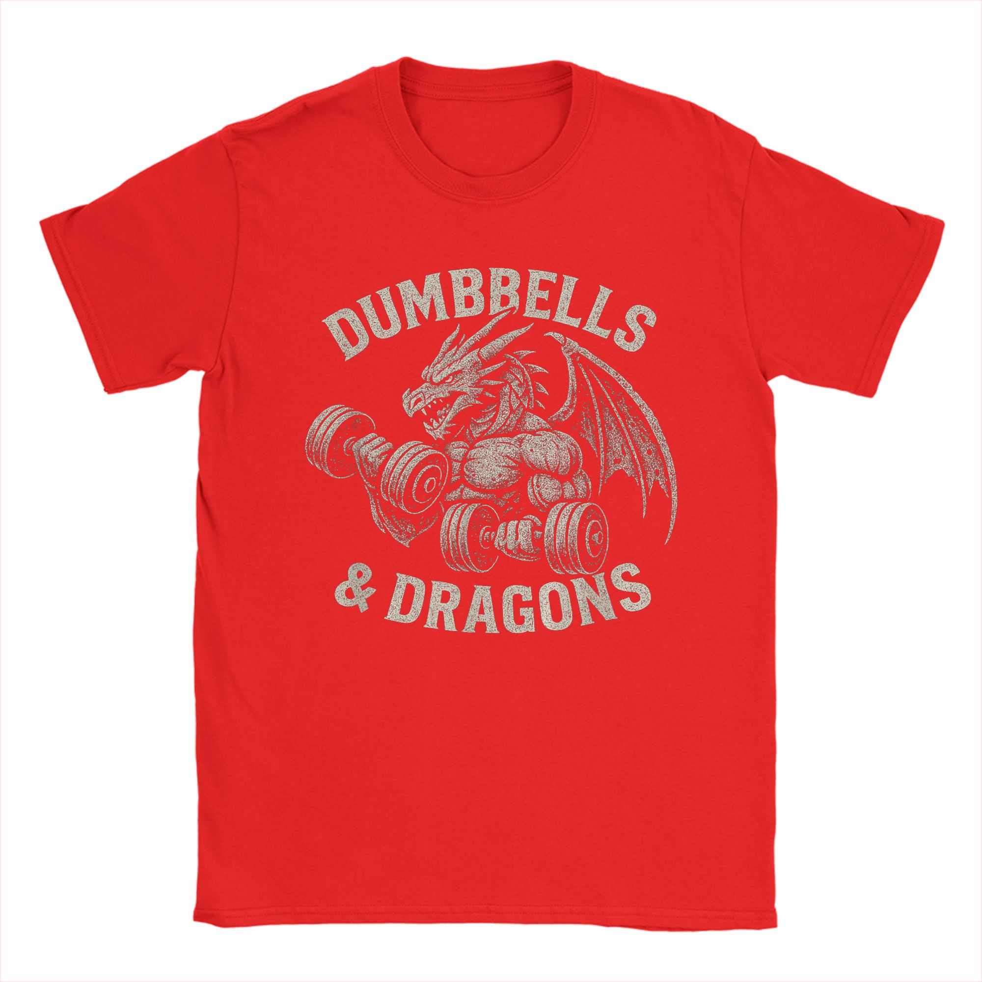 Dumbbells and Dragons Gym T-Sh – Summer Clothing Ideas For Women recenzja i cena