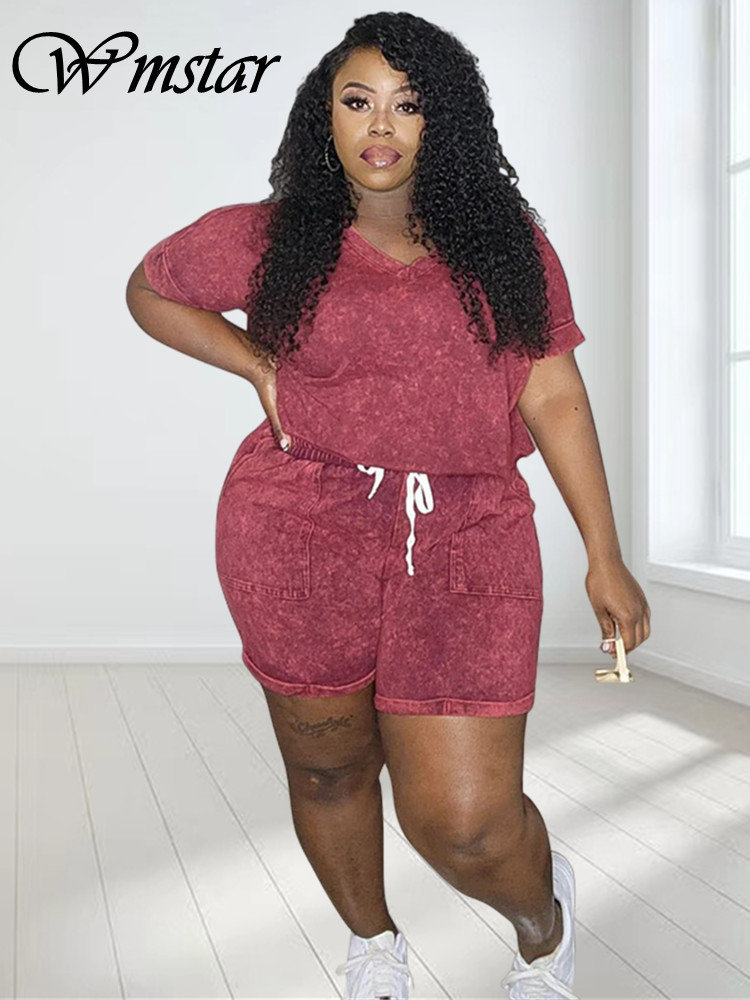 Wmstar Plus Size Two Piece Out – Summer Clothing Wholesale recenzja i cena