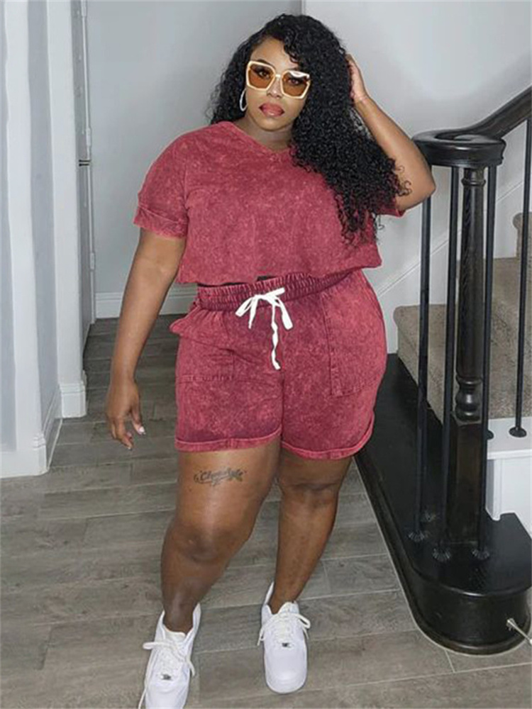 Wmstar Plus Size Two Piece Out – Summer Clothing Wholesale recenzja i cena