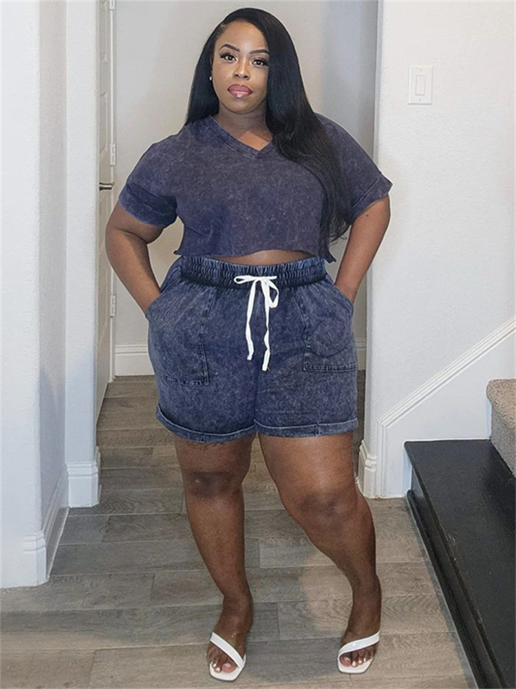 Wmstar Plus Size Two Piece Out – Summer Clothing Wholesale recenzja i cena