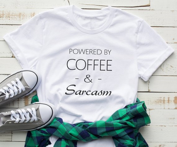 Sugarbaby Coffee and sarcasm s – Summer Clothing Quotes recenzja i cena