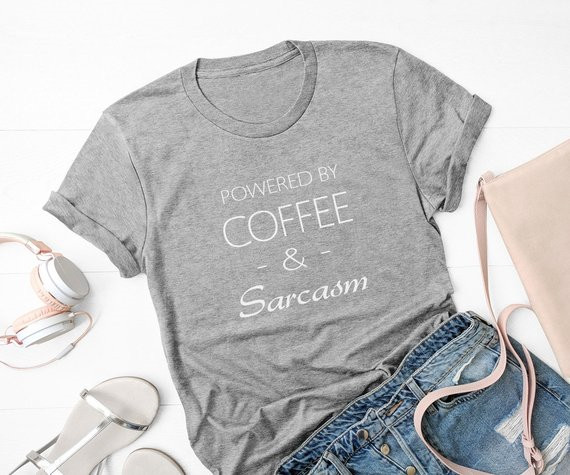 Sugarbaby Coffee and sarcasm s – Summer Clothing Quotes recenzja i cena