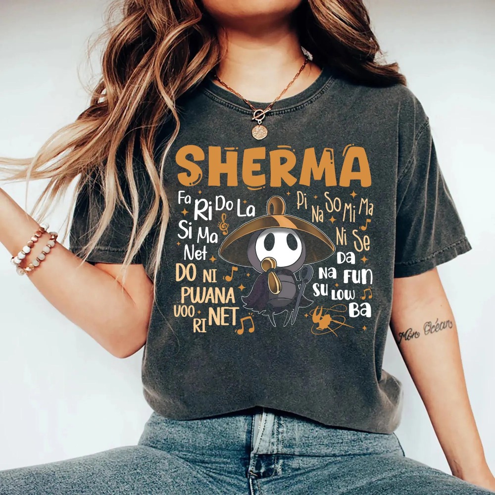 Sherma Song Shirt Hollow Knigh – Summer Knights Clothing recenzja i cena