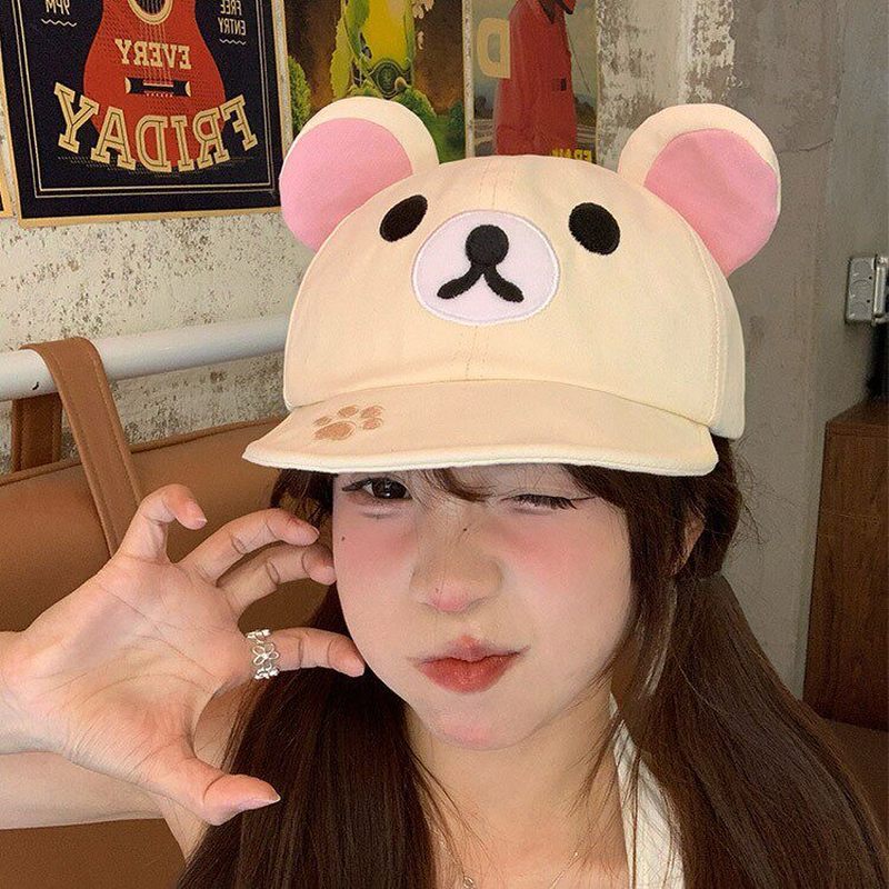 Rilakkuma Bear With Ear Cap Su – Summer Clothing Gifts recenzja i cena