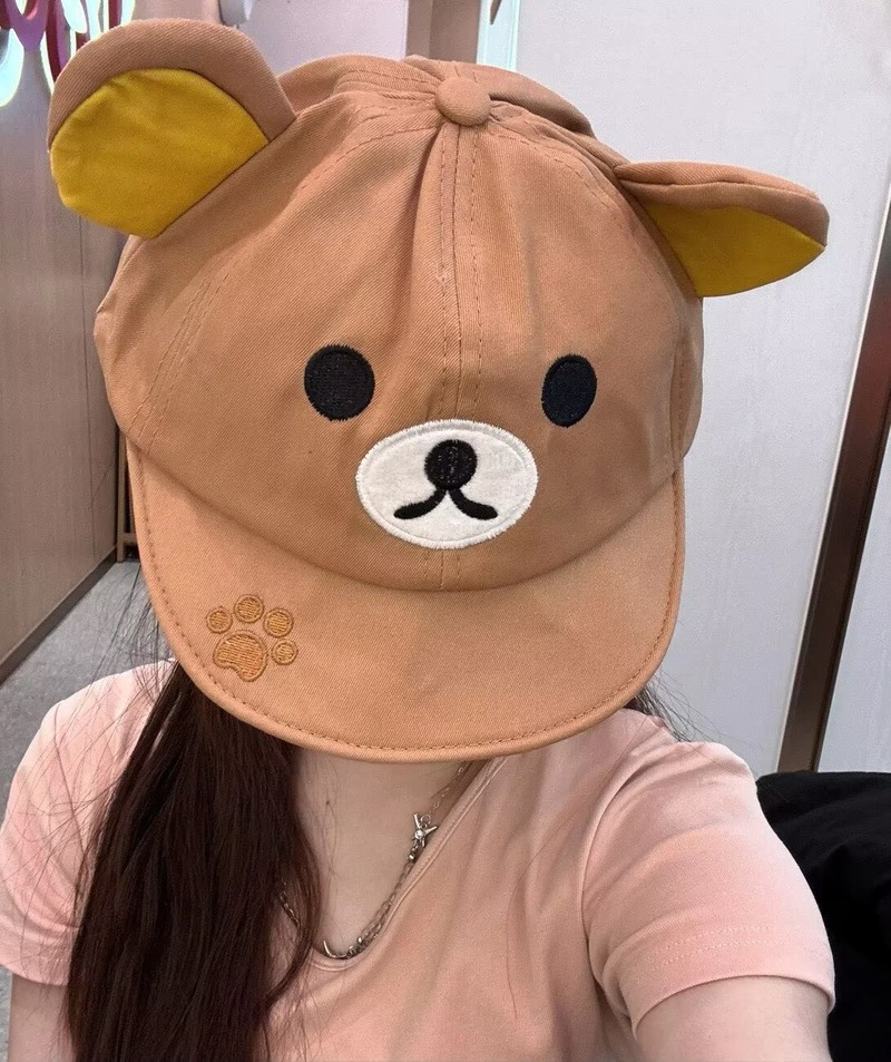 Rilakkuma Bear With Ear Cap Su – Summer Clothing Gifts recenzja i cena
