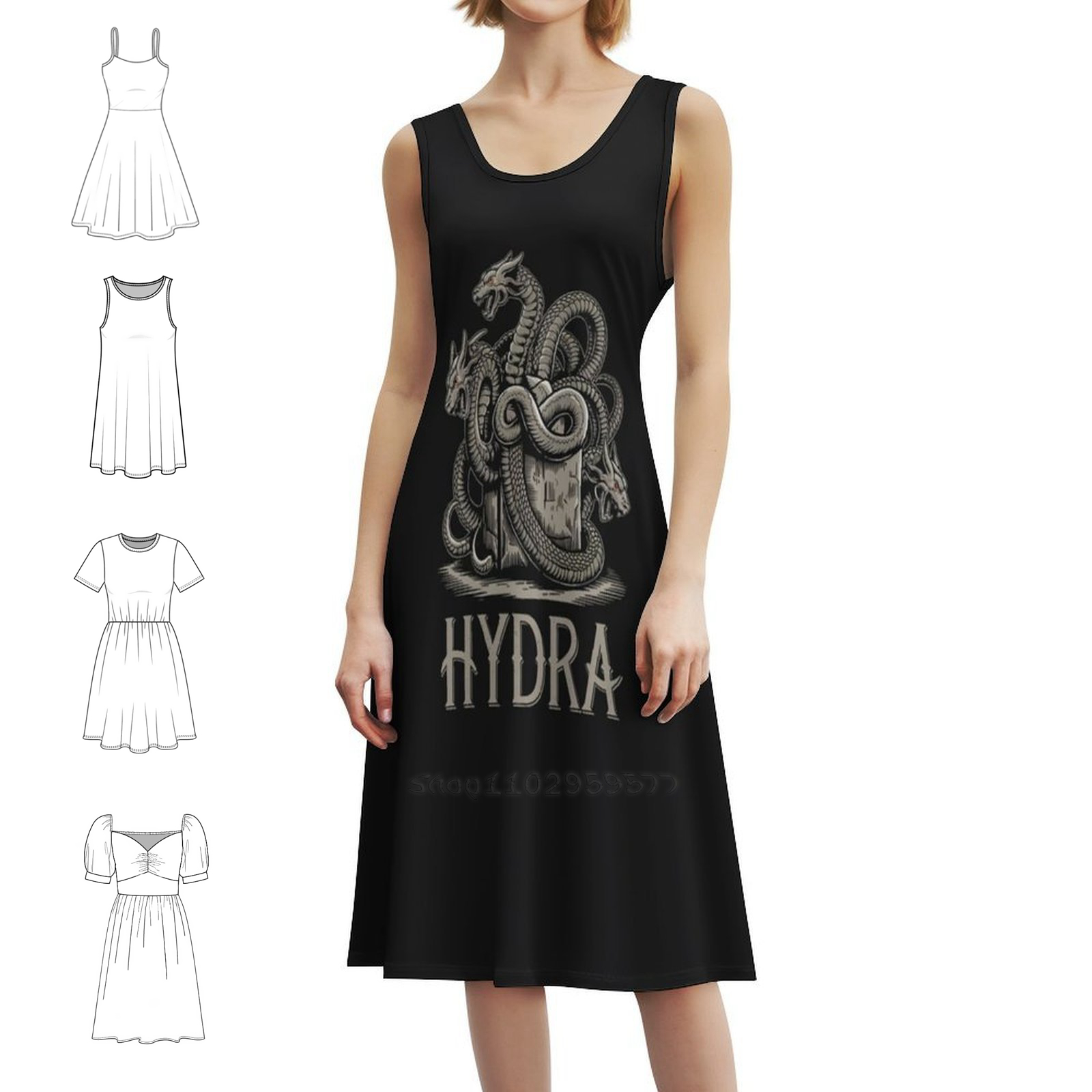 Women's Elegant Party Dress A- – Summer Line Clothing Brand recenzja i cena